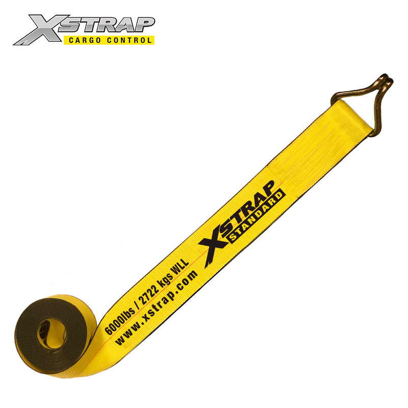 61878 - أشرطة ونش قياسية مقاس 4 بوصات مع خطاف سلكي